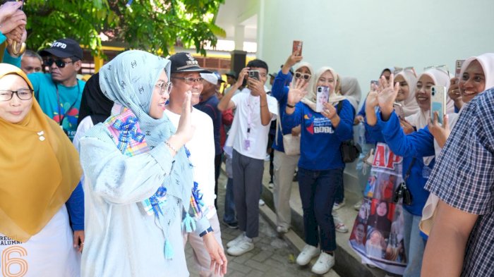 Bupati Gowa Sitti Husniah Talenrang Dorong Kebersamaan di SMA 3 Gowa