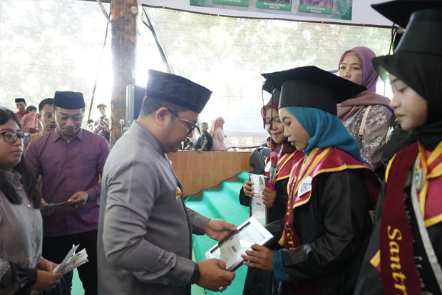 Gowa Caradde' Diterjunkan oleh TK-TPA BKPRMI
