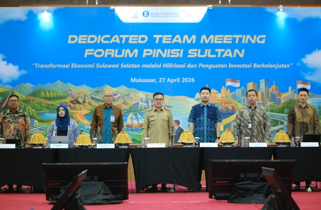 Pemerintah Sulawesi Selatan dan Bank Indonesia Dorong Investasi Melalui DTM PINISI SULTAN 2026